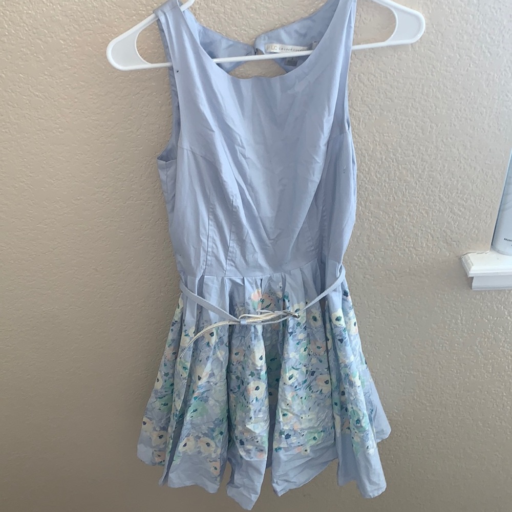 Baby blue dress!